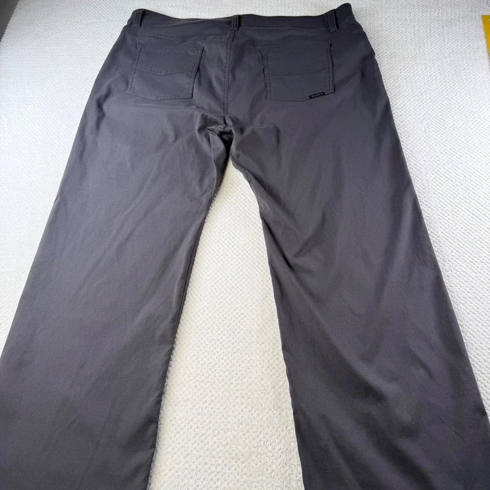 Prana Brion Pant II Charcoal Grey Hiking Climbing Pants M4BN30312 Mens 38x30